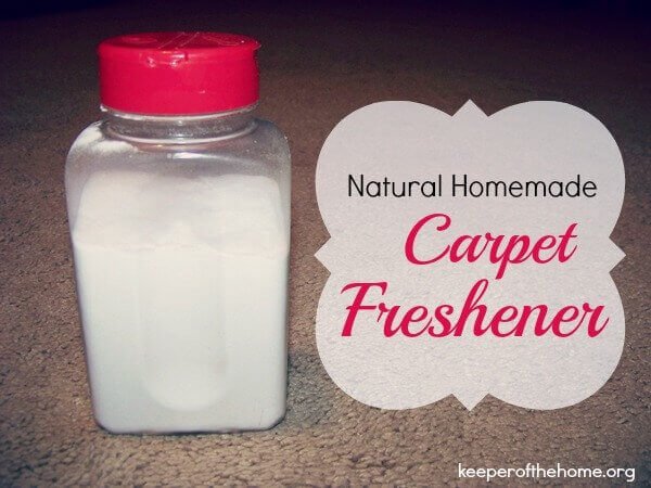 Natural Homemade Carpet Freshener - Keeper of the Home