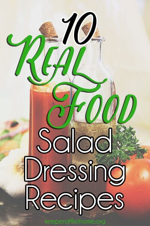 Avoid the bad ingredients in store bought salad dressings by making your own! These whole food salad dressing recipes let you control the ingredients, most of which you should have on hand! Avoid the bad ingredients in store bought salad dressings by making your own! These whole food salad dressing recipes let you control the ingredients, most of which you should have on hand!