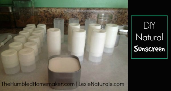 DIY Natural Sunscreen