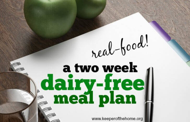 Dairy Free Diet Plan For Toddlers